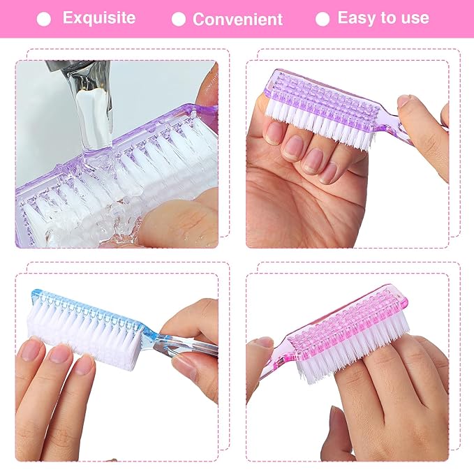 Patelai 15 Pieces Nail Brush Handle Grip - Image 2