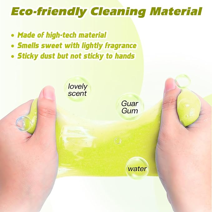 x xotic tech Car Cleaning Gel for Car Detailing Putty Interior Cleaner Slime - Image 5