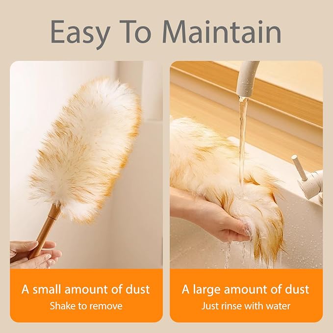 Kaxich Extendable Lambswool Duster 30-55 Inch - Image 4