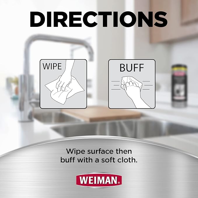 Weiman Stainless Steel Wipes - Image 8