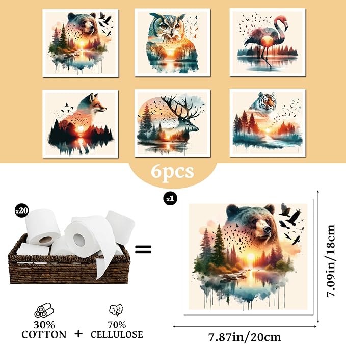 Animal Forest Swedish Dishcloths - Image 2