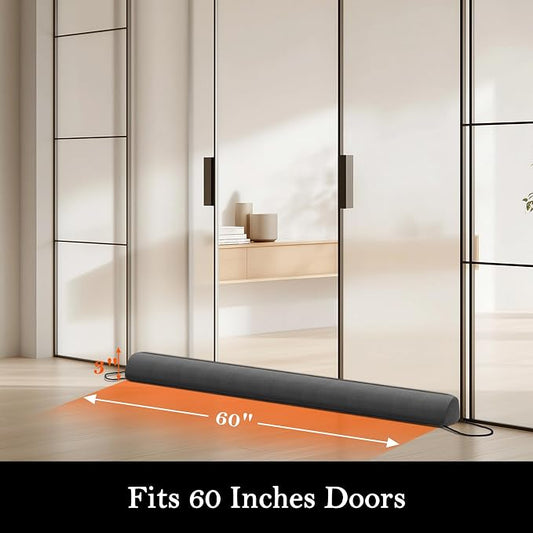 Sunolga 60" Door Draft Stopper Blocks Hot and Cold Air - Image 2