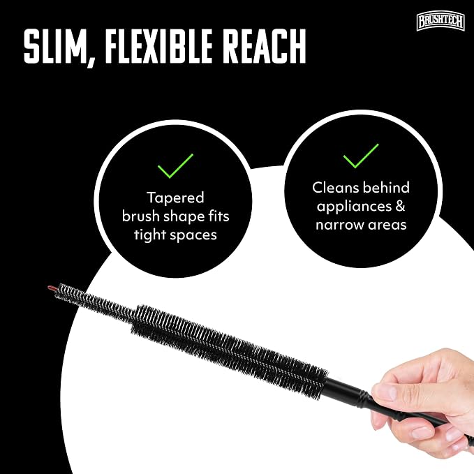 Brushtech Appliance Care Refrigerator Coil Cleaning Brush - Image 3