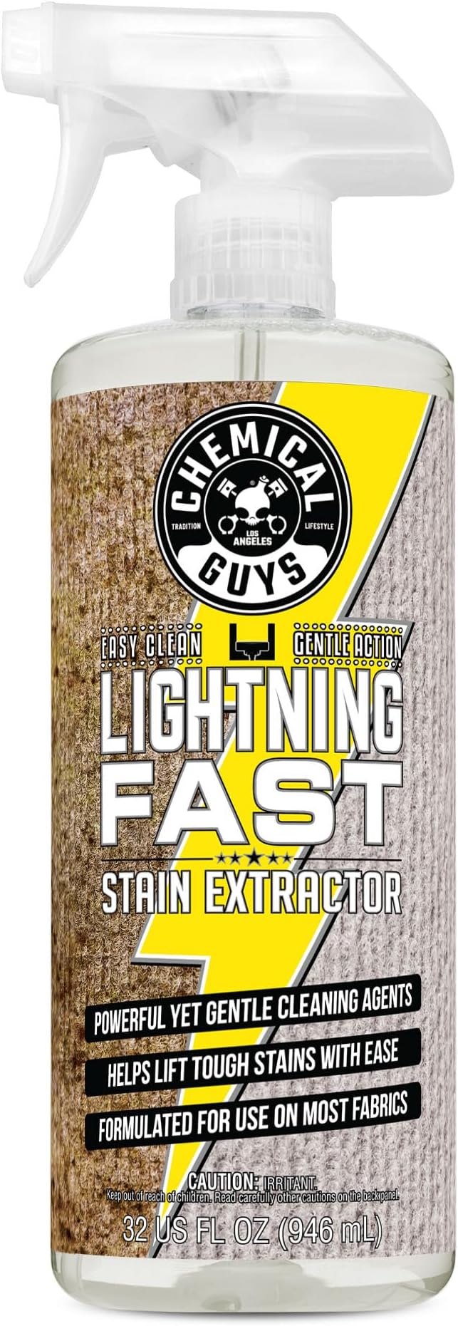 Chemical Guys Lightning Fast Carpet and Upholstery Stain Extractor, Safe by ChemicalGuys