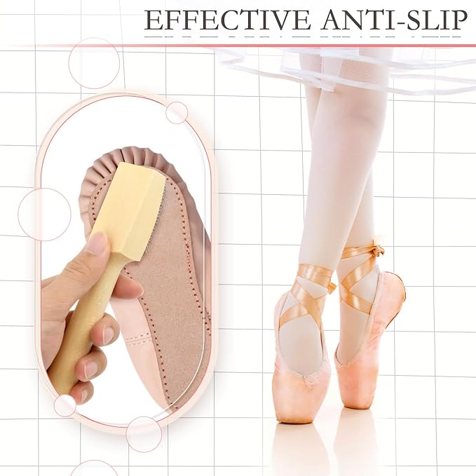 Cosmos 2 Pcs Dance Shoes Brush, Suede Soles Wire Shoes Cleaners Cleaning Brush - Image 5