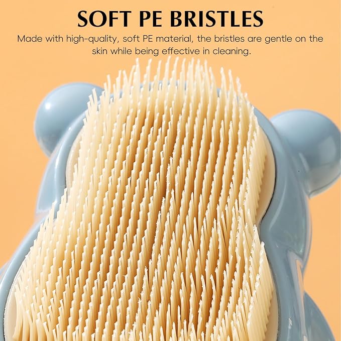 Bear Fingernail Brush, Kids Nail Brush - Image 4
