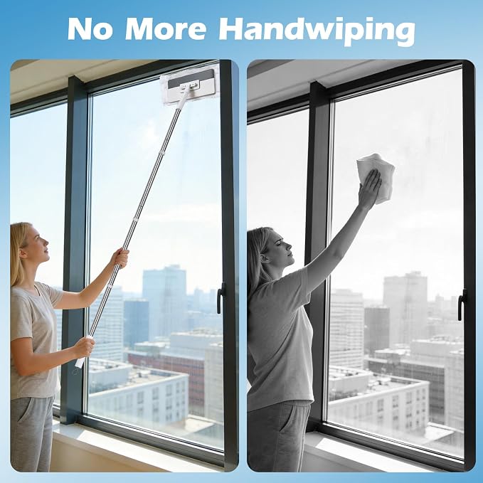 Mini Sweeper Mop, Masthome Reusable Clamp Mop - Image 6