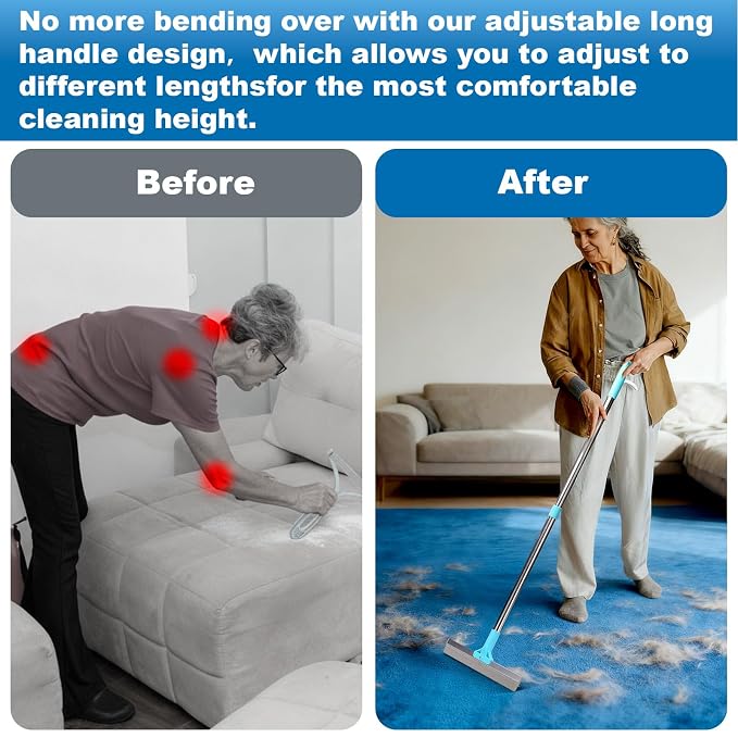 AIERSA Multifunctional Carpet Rake - Image 4