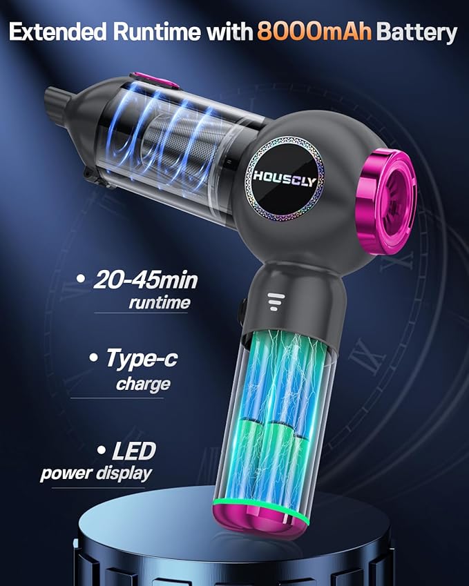Handheld Car Vacuum Portable Cordless 25000Pa High Power Small Mini Hand Vacuum - Image 5
