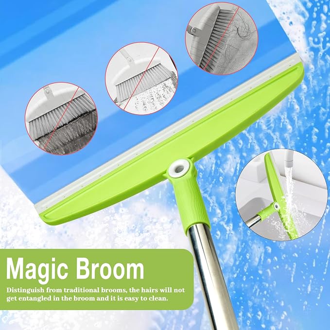 Silicone Air Broom, Concrete Floor, Bathroom Tile - Image 5