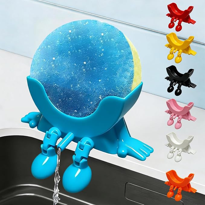 Cute Hanging Sponge Holder by Unknown