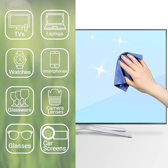 Eco-Fused Microfiber Cleaning Cloths - Image 2