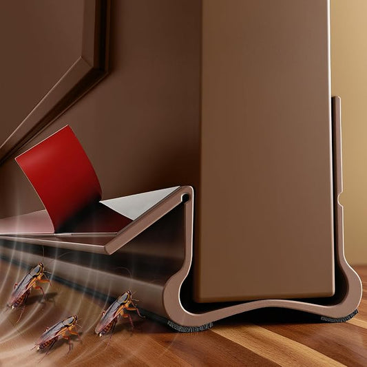 36.6 in Under Door Draft Stopper Reusable Self-Adhesive Door Sweep by Unknown