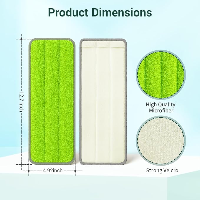 10Pcs Mop Replacement Pads, Compatible - Image 3