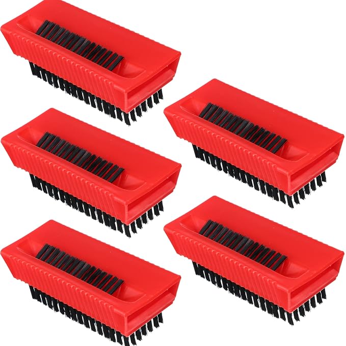 Boao 5 Pcs Hand Scrub Brushes for Nail Cleaning Fingernail Brush Soft Non by Boao