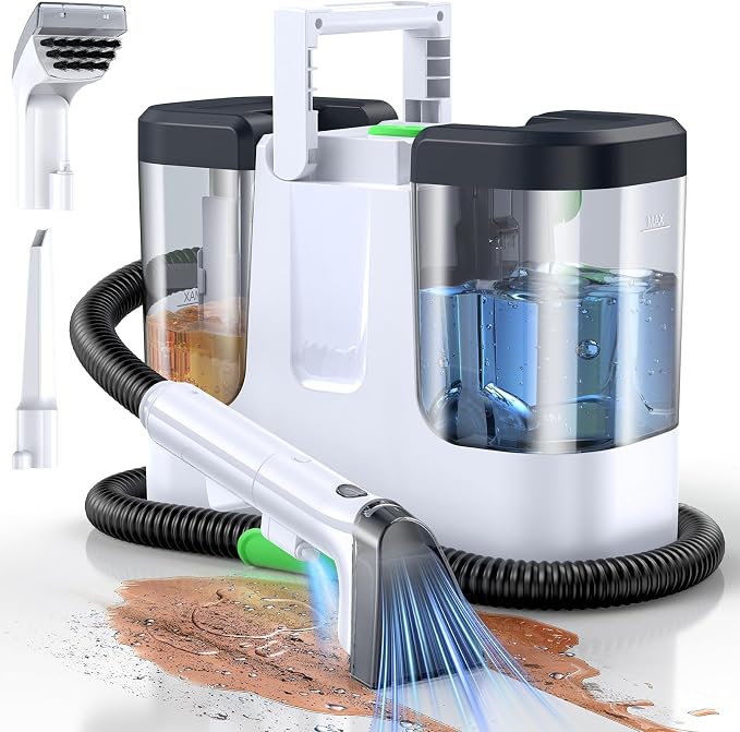 LABIGO Upholstery & Couch Cleaner Machine, 18Kpa Portable Carpet Cleaner Machine by LABIGO