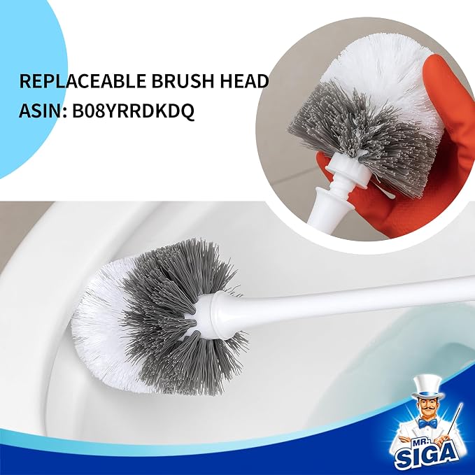 MR.SIGA Toilet Plunger and Bowl Brush - Image 5