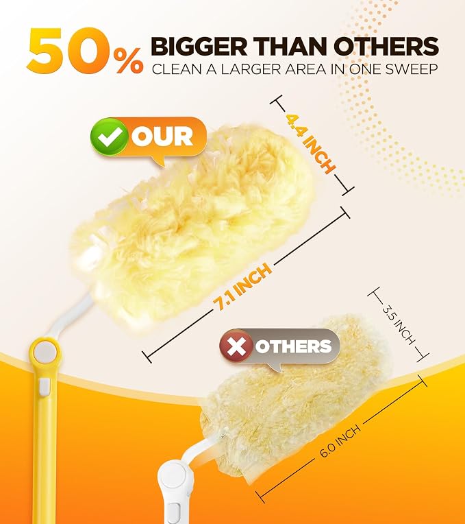 Heavy Duty Duster Refill Kit for Swiffer Duster - Image 2