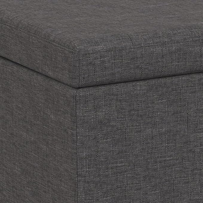SIMPLIHOME Avalon 54 inch Wide Contemporary Rectangle Extra Large Storage - Image 6