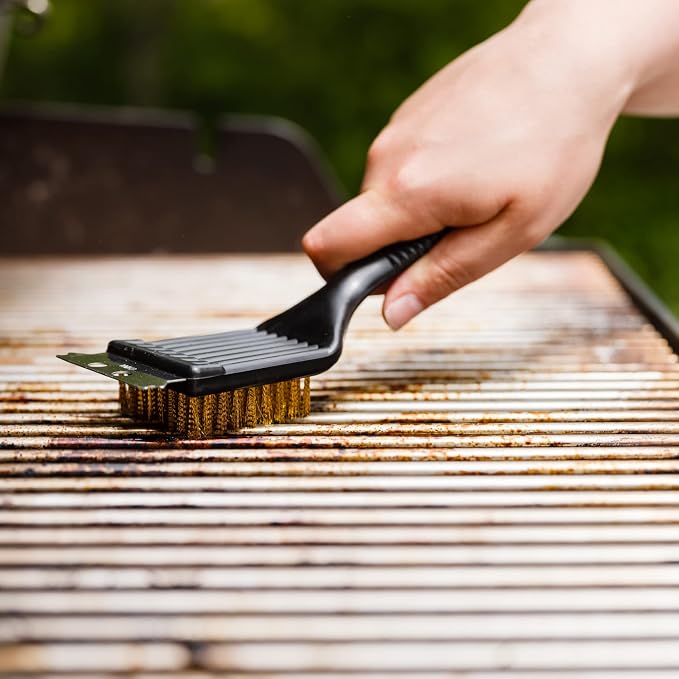 Chef Craft Select Plastic Handle Short Grill Brush, 9 Inches In Length - Image 5