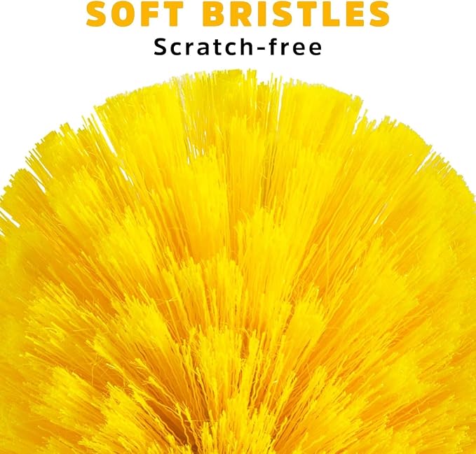 Cobweb Duster Brush Head, Spider Web Cleaning Tool, Indoor & Outdoor Use - Image 3