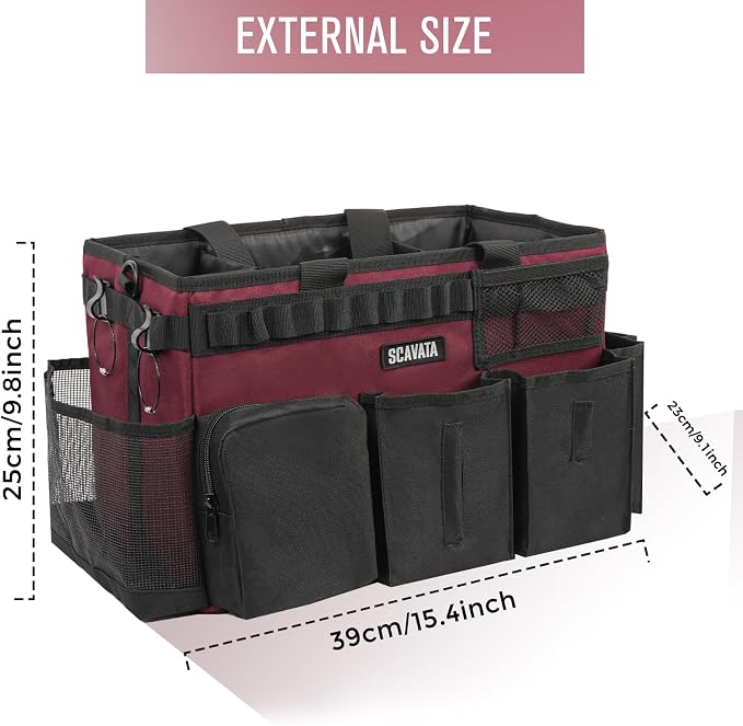 Wearable Cleaning Caddy Bag, Cleaning Caddy Supplies Organizer - Image 5
