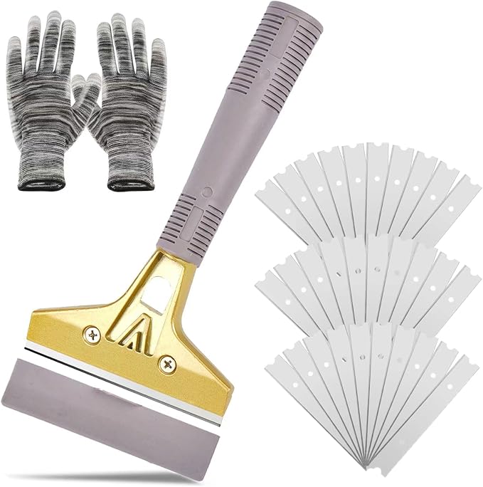 Razor Blade Scraper, Floor Scraper Tool by wanguan
