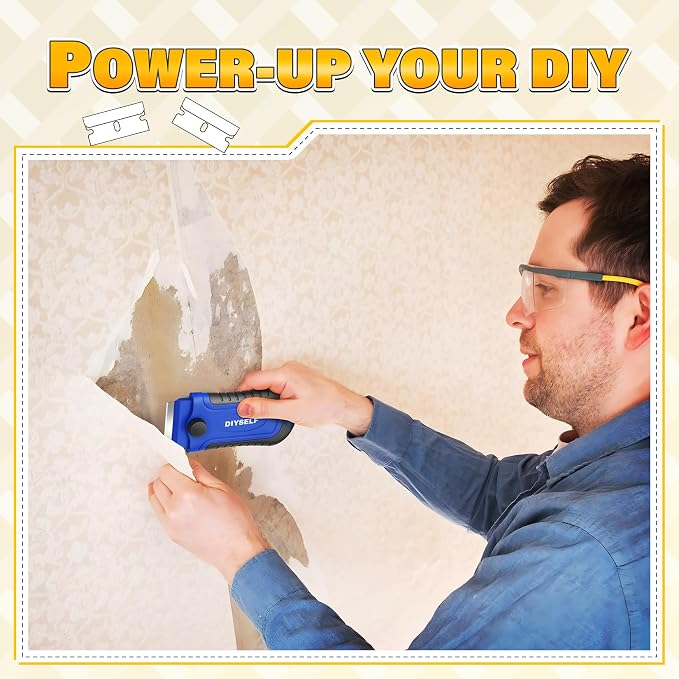 DIYSELF 2 Pack Razor Blade Scraper - Image 3