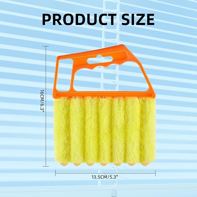 Blind Cleaner Duster Tool, 2026 New Window Venetian Washable 7 Fingers Dusting - Image 4