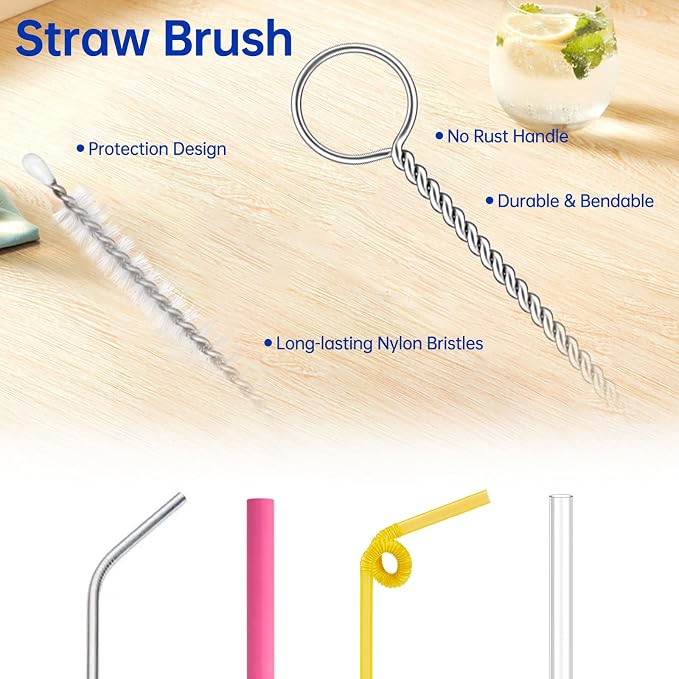 3 Pack Water Bottle Cleaner Brush Set - Image 4