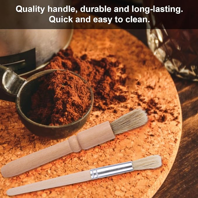 8pcs Coffee Cleaning Brush Set, Espresso Machine & Grinder Cleaning Brushes - Image 6