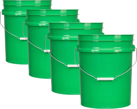 House Naturals 5 Gallon Premium HPDE Plastic Bucket by House+Naturals