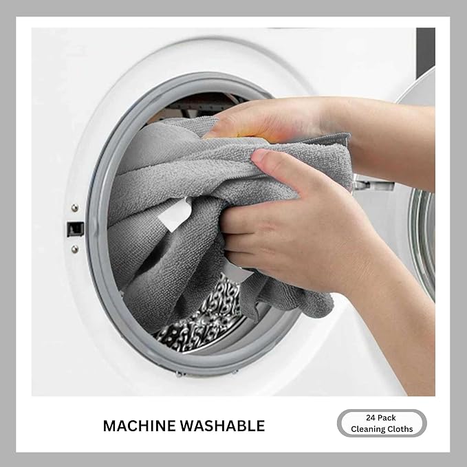 Microfiber Cleaning Cloth for Kitchen & households, Towels for Cars. - Image 6