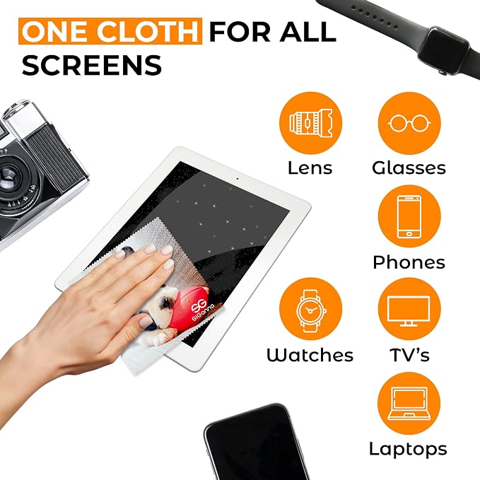 Microfiber Cleaning Cloth for Glasses - Image 6