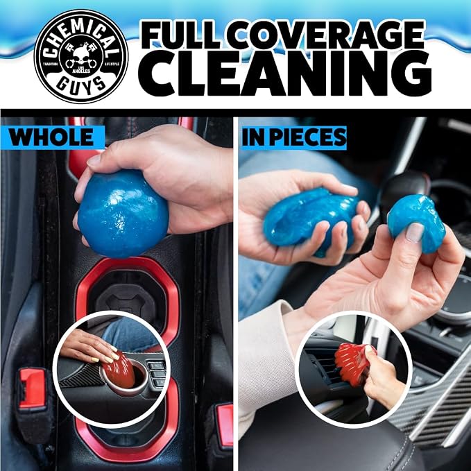 Chemical Guys Sticky Icky Car Cleaning Gel, Car Dust Crevice Cleaner, Slime - Image 4