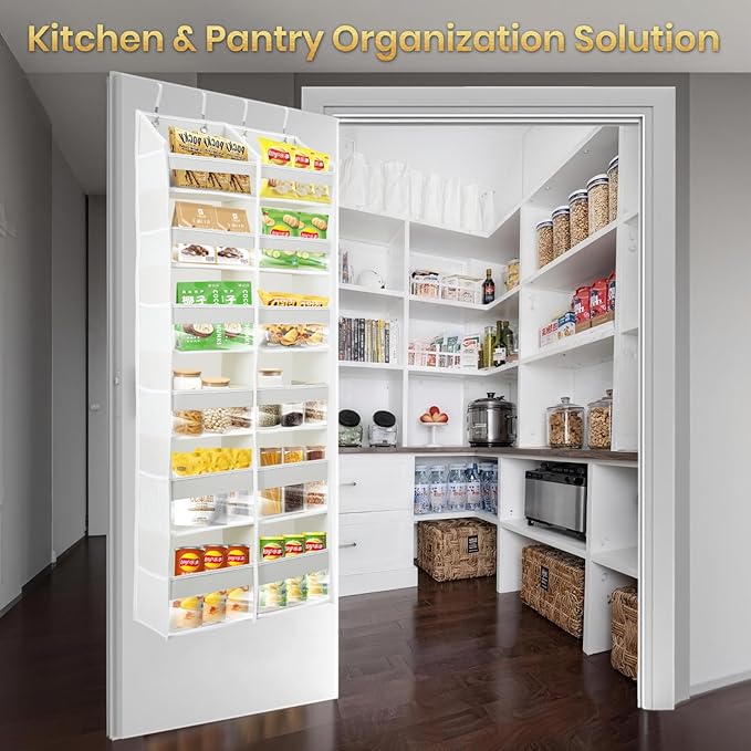 HOMELUX THEORY Heavy Duty Over the Door Organizer - Image 2