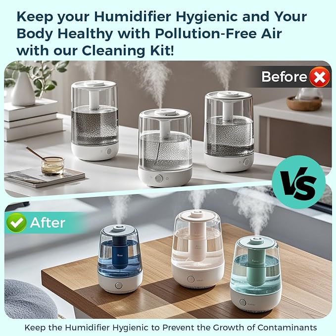 11 Pcs Humidifier Cleaner Brush Set, Crevice Cleaning Brush Small Detail - Image 2