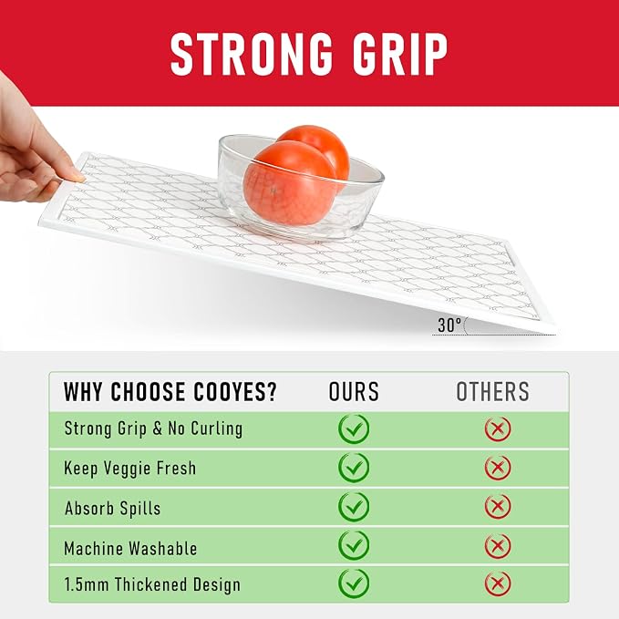 Cooyes Refrigerator Shelf Liners - Image 3