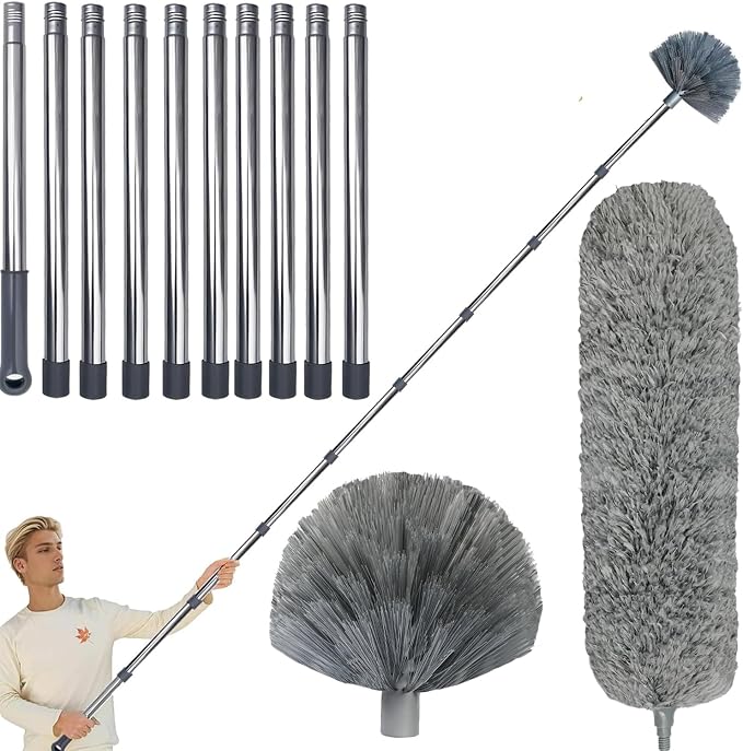 20 Ft+ High Reach Cobweb Dusting Kit by Toromp