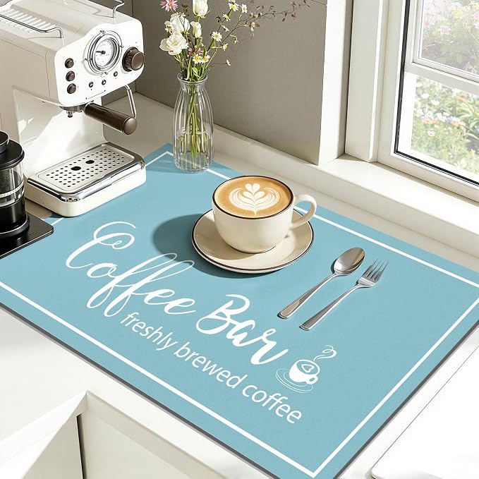 Findosom Dish Drying Mat, Cuttable Drying Mat - Image 4