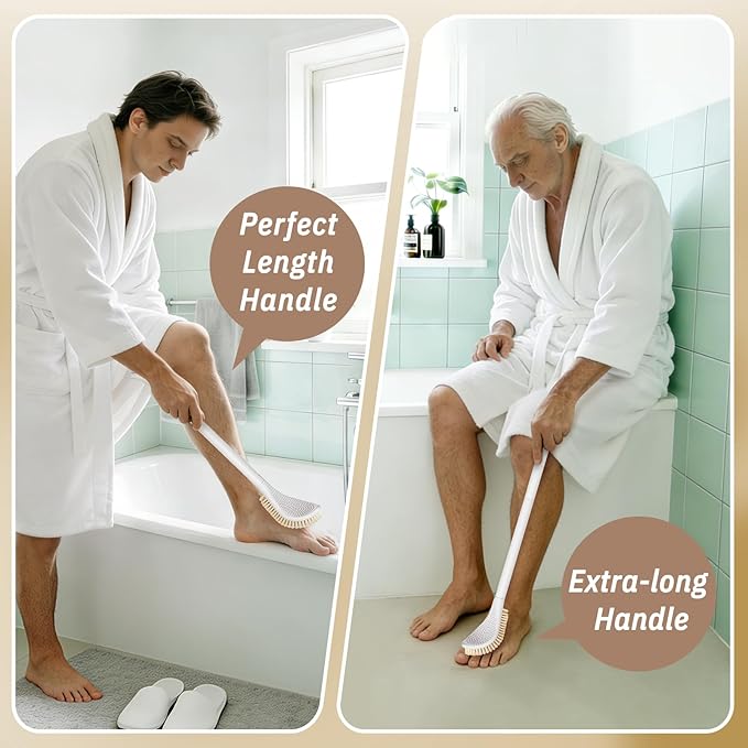 New Foot Brush & Foot Files Set, 3-IN-1 Foot Scrubber - Image 7