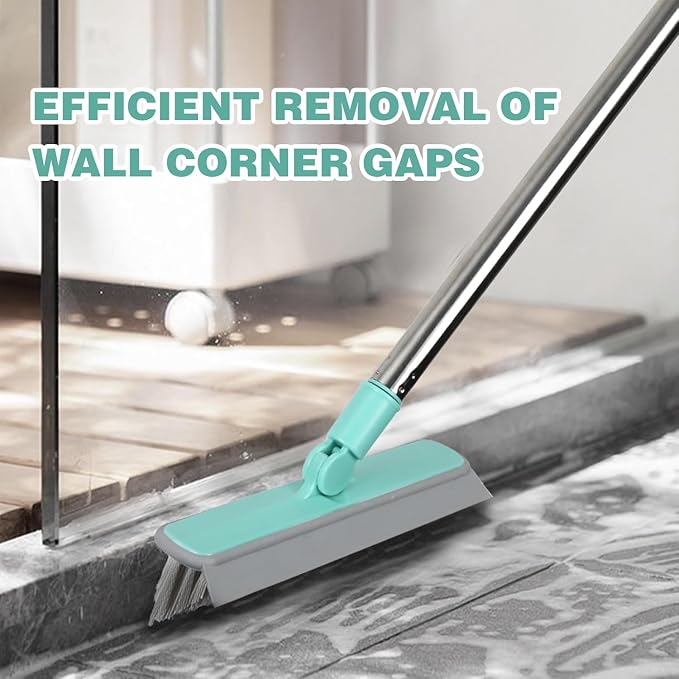 Pool Brush V-Shape Brush with 63" Adjustable Long Handle, Shower Swimming Pool - Image 3