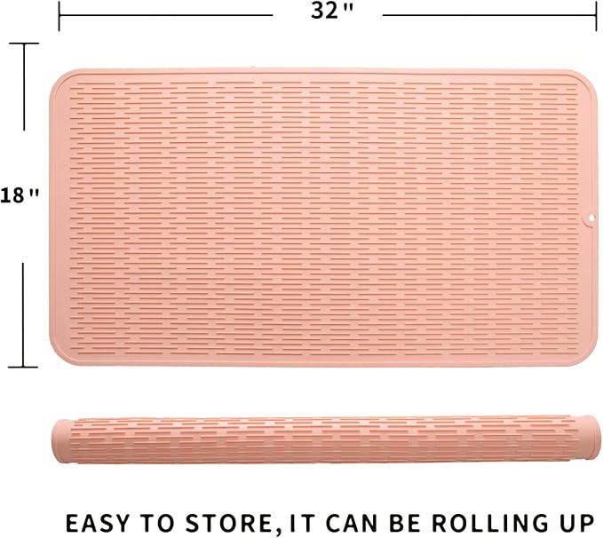 Silicone Dish Drying Mat for Multiple Usage, Easy clean, Eco-friendly, - Image 2