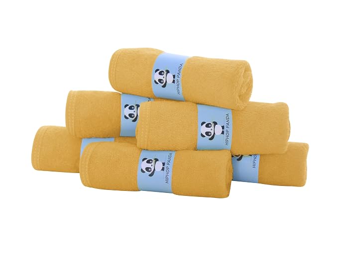 HIPHOP PANDA Baby Washcloths, Rayon Made from Bamboo - Image 4