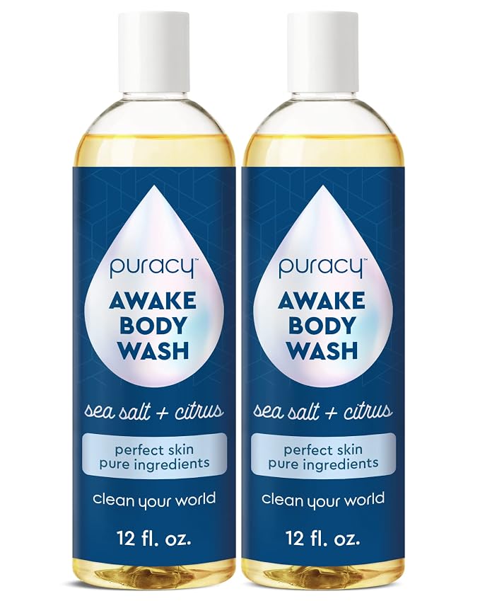 Puracy Body Wash, Natural Body Wash, 98.6% Pure Plant Ingredients, Moisturizing by Puracy