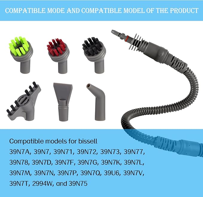 Replacement Extension Hose cleaner brush tool parts - Image 3