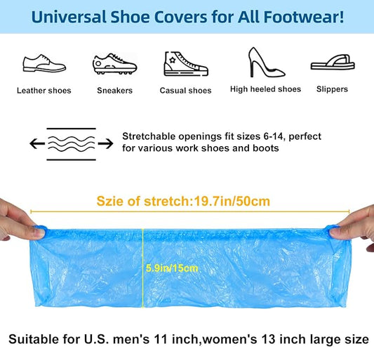 1000 Pcs Shoe Covers Disposable, Reliable Shoe Covers - Image 2