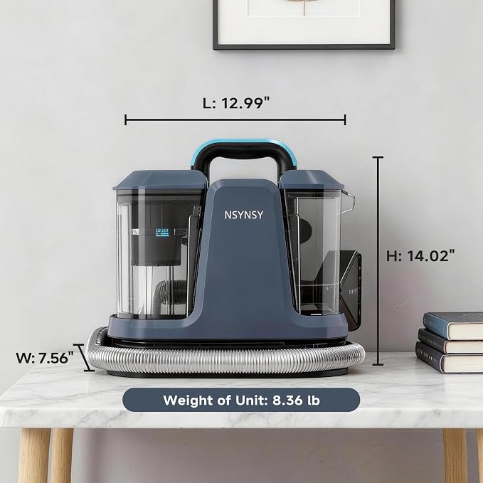 Portable Carpet & Upholstery Spot Cleaner, Compact Strong-Suction Machine - Image 7