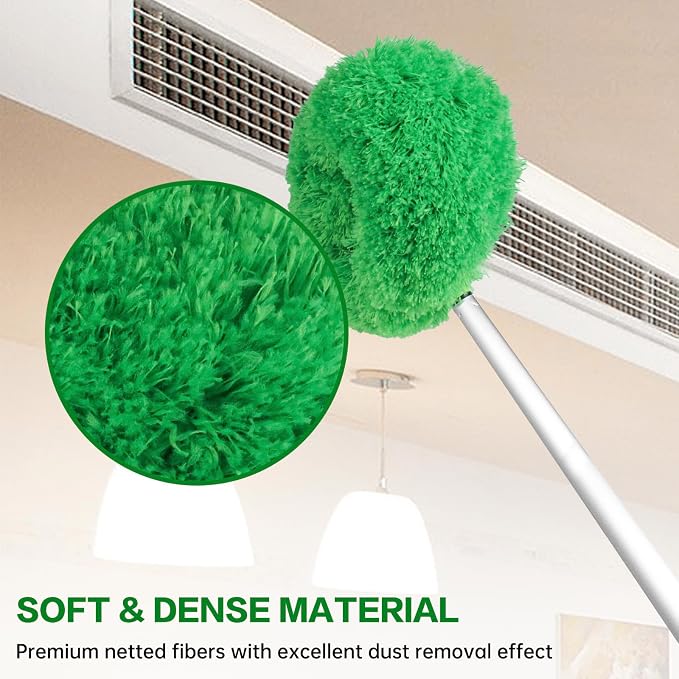 Ceiling Fan Cleaner Duster Reusable Microfiber Ceiling Fan Blade Cleaner - Image 5