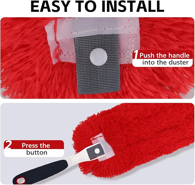 Reusable Microfiber Duster Refills Compatible - Image 3